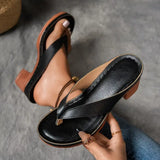 Livia – Ορθοπεδικά Γυναικεία Πέδιλα Slip On με Τακούνι
