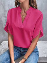 Vivien – Blouse légère drapée pour femme