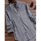 Effortless Women's Blouse With Long Sleeves 0