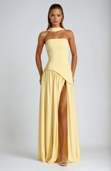Women's Maxi Dress with Slit