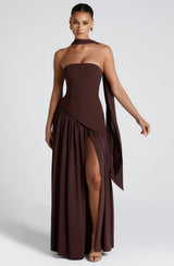 Women's Maxi Dress with Slit