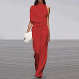 Sophisticated and Elegant Women's Fluid Summer Jumpsuit