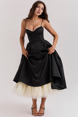 Dlarisse - Double Layer Midi Dress