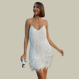 Robe de cérémonie mini luxueuse