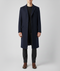 Abrigo elegante de lana slim fit para hombre