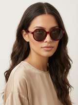 Women's Geometric Oversized Sunglasses