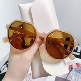 Women's Geometric Oversized Sunglasses