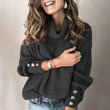 Cuello alto para mujer – Corte largo con mangas largas