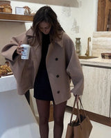 Elarise – Women’s Oversized Wool Coat