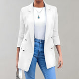 Marise – Women’s Longline Double Button Blazer