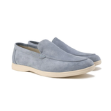 Men's Suede-Look Slip-On Loafers with Comfort Sole