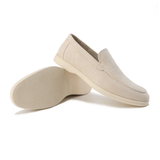 Men's Suede-Look Slip-On Loafers with Comfort Sole