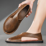 Men's Leather Slip-On Loafers