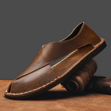Men's Leather Slip-On Loafers