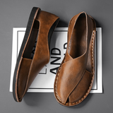 Men's Leather Slip-On Loafers