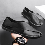 Men's Leather Slip-On Loafers