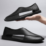 Men's Leather Slip-On Loafers
