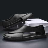 Men's Leather Slip-On Loafers
