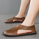Men's Leather Slip-On Loafers