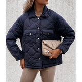 Orlena – Chaqueta acolchada para mujer con botones