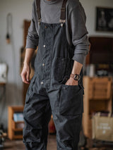 Cargo Bib Overalls for Men - Image 5