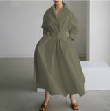 Lynn – Elegant Maxi Blouse Dress