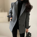 Serellie – Veste blazer ajustée pour femme