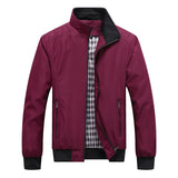 Valtiero – Lightweight Casual Jacket With Stand Collar