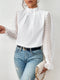 Elegant ærmet bluse til kvinder Malou – Feminint stil