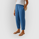 Summer Pants with Elastic Waist – Lightweight and Stylish