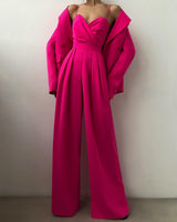 Cellina - Elegant High Waist Overall