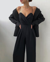 Cellina - Elegant High Waist Overall
