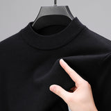 Variant image for Cashmere Elegance Men's Sweater – Luxurious Comfort, Elegant Hem-31