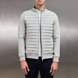 Veste d'hiver matelassée avec col montant pour homme