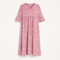 Robe à imprimé floral pour femme - Coupe mi-longue