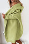 Gilet con cappuccio oversize Roseann da donna – Misto cotone morbido