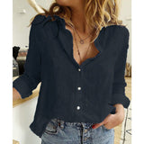 Women's Blouse Solid Color or Bird Print