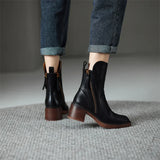 Lunara – Dámské kotníkové kozačky ve vintage stylu