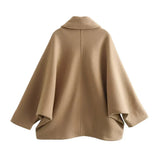 Calvera – Damen Oversize Wollmischjacke
