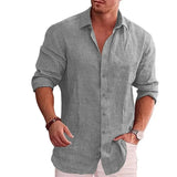 Montereux - Camisa Moderna de Manga Comprida para Homem