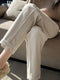 Tweed - Παντελόνι μολύβι από μαλλί με ψηλή μέση
