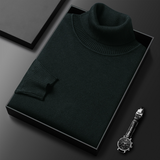 Men’s Cashmere Cotton Turtleneck Sweater – Elegant Comfort, Versatile Fit-6