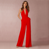 Sophisticated, Modern, and Flattering Women's Tailored Jumpsuit