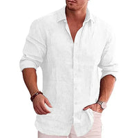 Montereux - Camisa Moderna de Manga Comprida para Homem