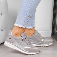 Moriana – Women Sneakers With Side Zipper Easy Fit