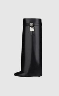 Elyndra - Stivali minimalisti da donna con tacco nascosto