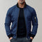 Pánská bomber bunda na zip, slim fit, s kapsami