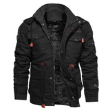 Veste d'hiver chaude structurée pour hommes