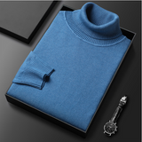 Variant image for Men’s Cashmere Cotton Turtleneck Sweater – Elegant Comfort, Versatile Fit-1