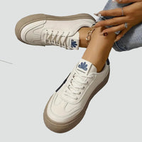 Sneakers retrò da donna con suola confortevole